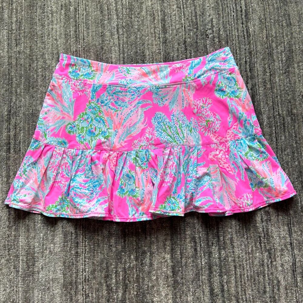 Lilly Pulitzer Luxletic Skirt Skort L